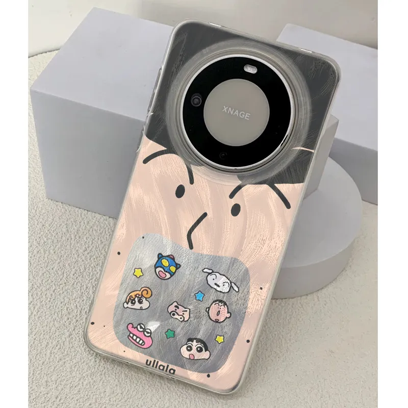 XIANGRIKE TPU Material Big Mouth Dinosaur Shiro Shin Phone Case Compatible With Huawei Collection-4