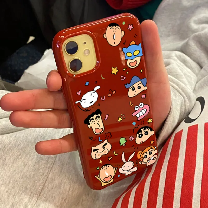 XIANGRIKE TPU Material Little Xin Phone Case Compatible With IPhone 15/14 Plus/13/12/11/15 Pro Max/XS/XR/XS Max/8 Plus-2