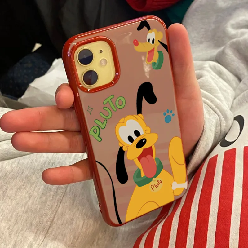 XIANGRIKE TPU Material Puppy Dye Phone Case Compatible With IPhone 15/14 Plus/13/12/11/15 Pro Max/XS/XR/XS Max/8 Plus-2
