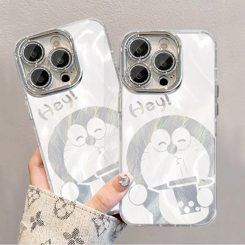 XIANGRIKE TPU Material Doraemon Phone Case Compatible With IPhone 15/14 Plus/13/12/11/15 Pro Max/XS/XR/XS Max/8 Plus-5