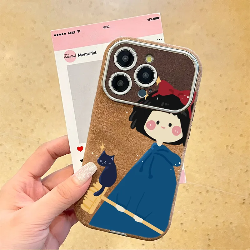 KESHIXIONG TPU Material Blue Witch Phone Case Compatible With IPhone 15/14 Plus/13/12/11/15 Pro Max/XS/XR/XS Max/8 Plus-2