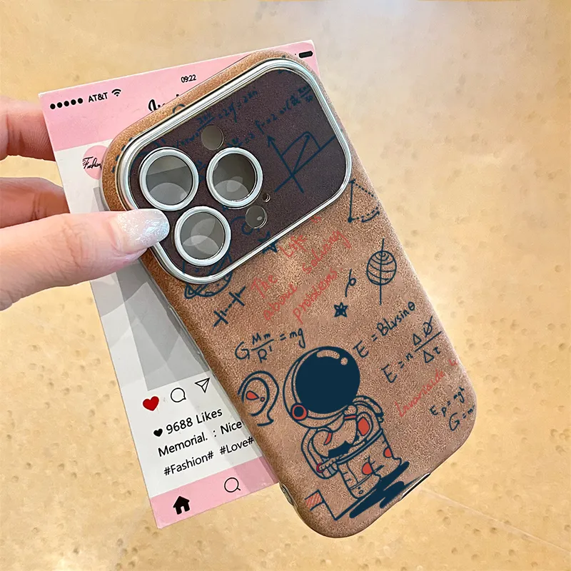 KESHIXIONG TPU Material Astronaut Phone Case Compatible With IPhone 15/14 Plus/13/12/11/15 Pro Max/XS/XR/XS Max/8 Plus-4