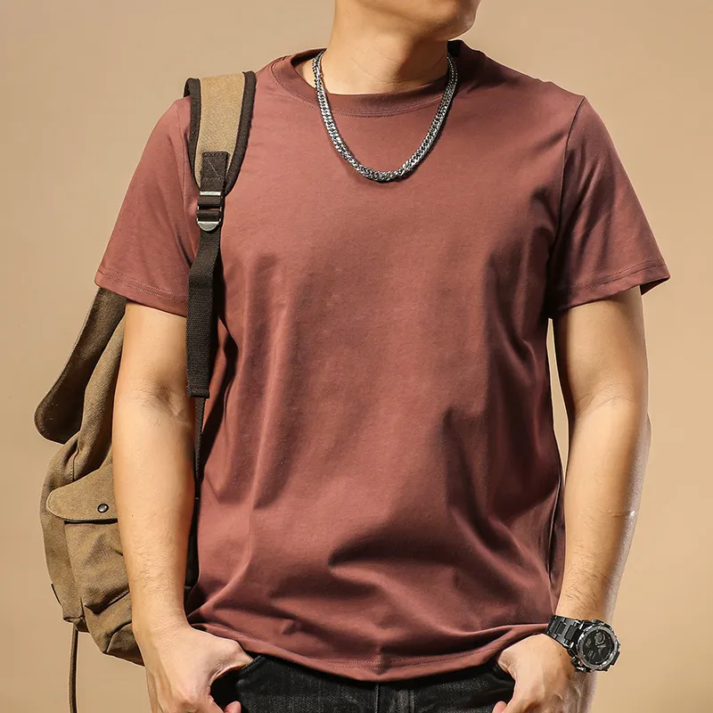 Seasonal Words T-Shirt Men's Maroon-2