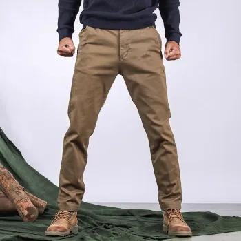 Seasonal Words Casual Pants Men