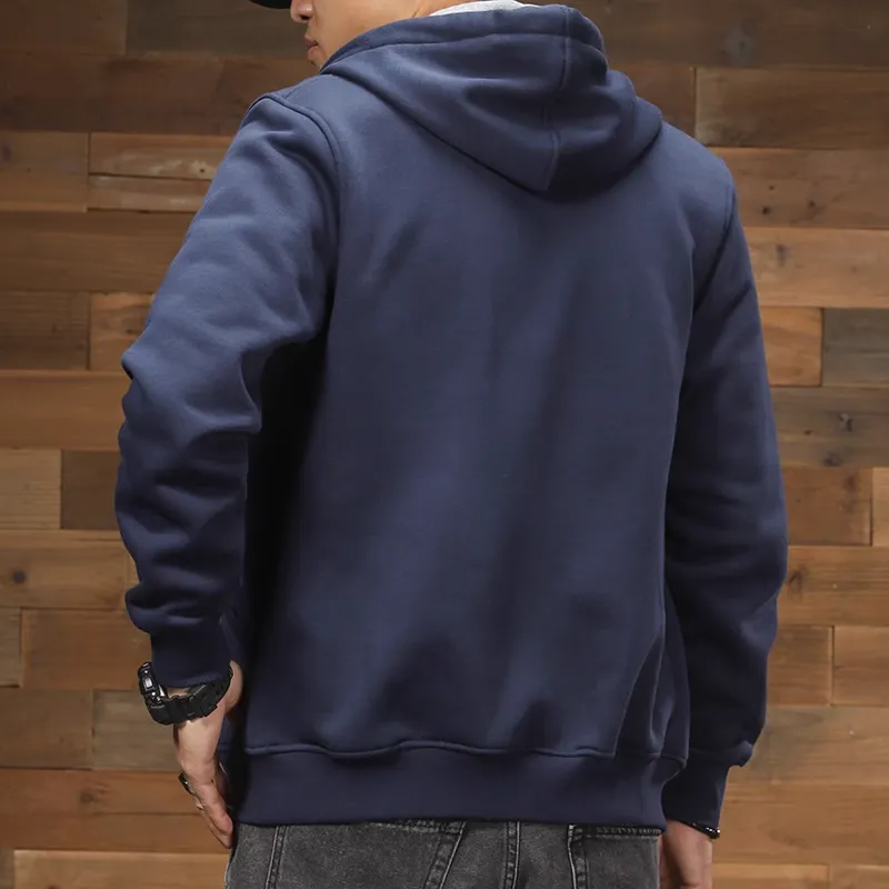 Seasonal Words Sweatshirt Men's Royal Blue-2