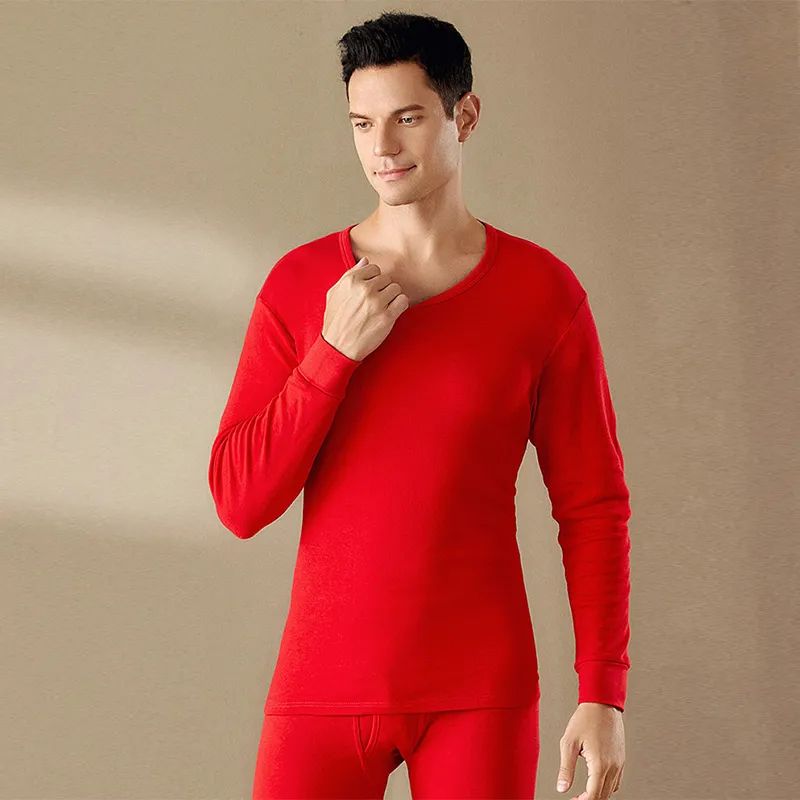 Lanza Thermal Set Men's 4 Sets Red-3
