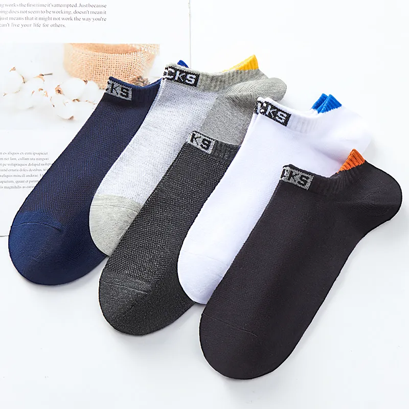Lanza No Show Socks Men's 5 Pack-12