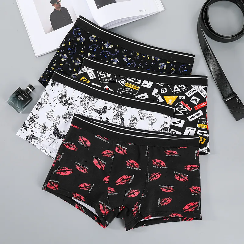 Lanza Boxer Shorts Men's 4 Pack Gift Box Set-28