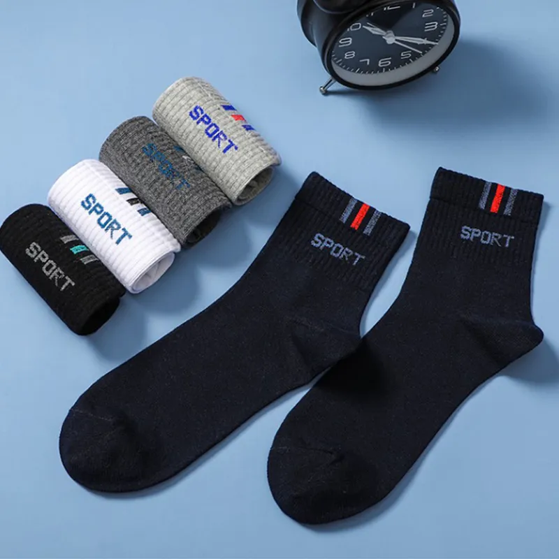Lanza Men Mid Calf Socks-8