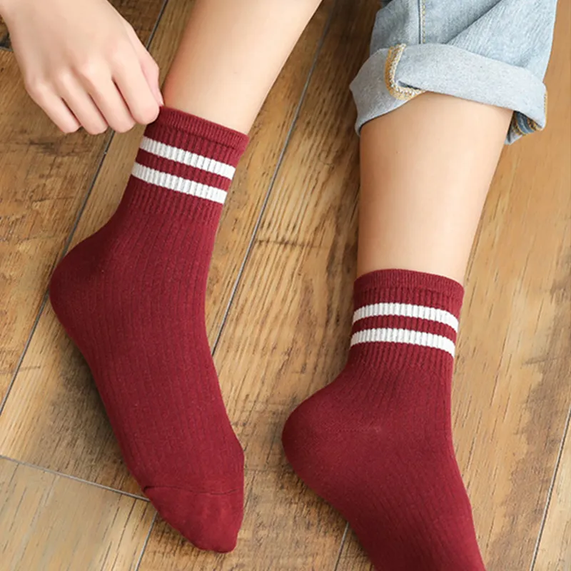 Lanza Mid Calf Socks Women's 5 Pack-6