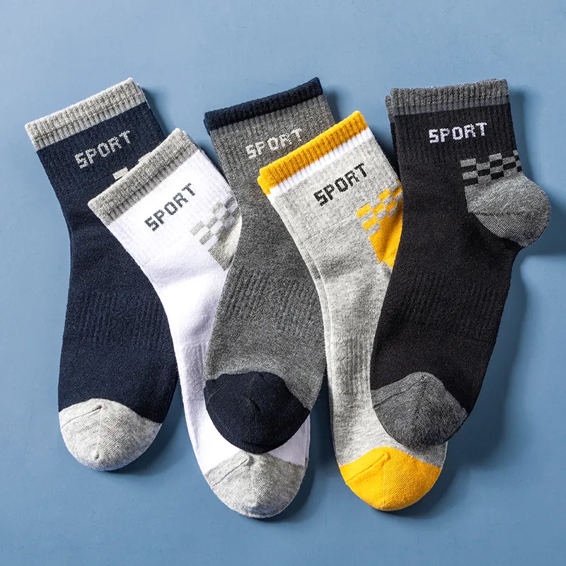 Lanza Men Mid Calf Socks-4
