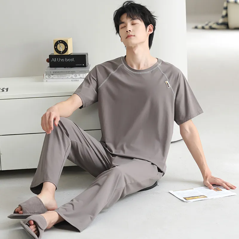 Lanza Pajama Set Men's 4 Sets Image Color-3
