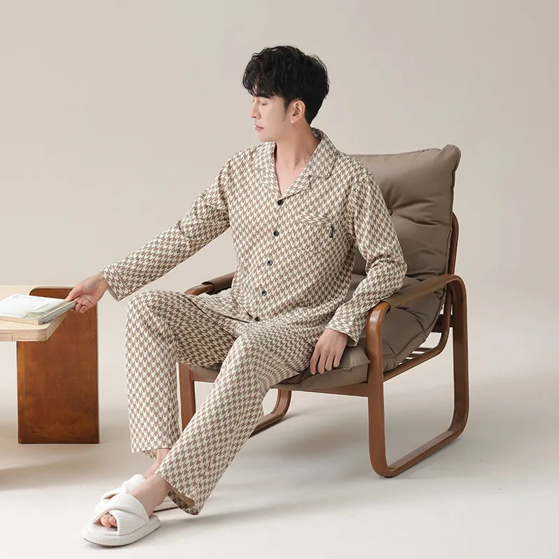 Lanza Pajama Set Men's 4 Sets Image Color-2