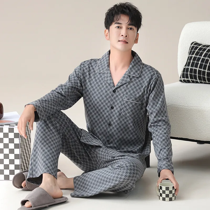 Lanza Pajama Set Men's 4 Sets Image Color-5