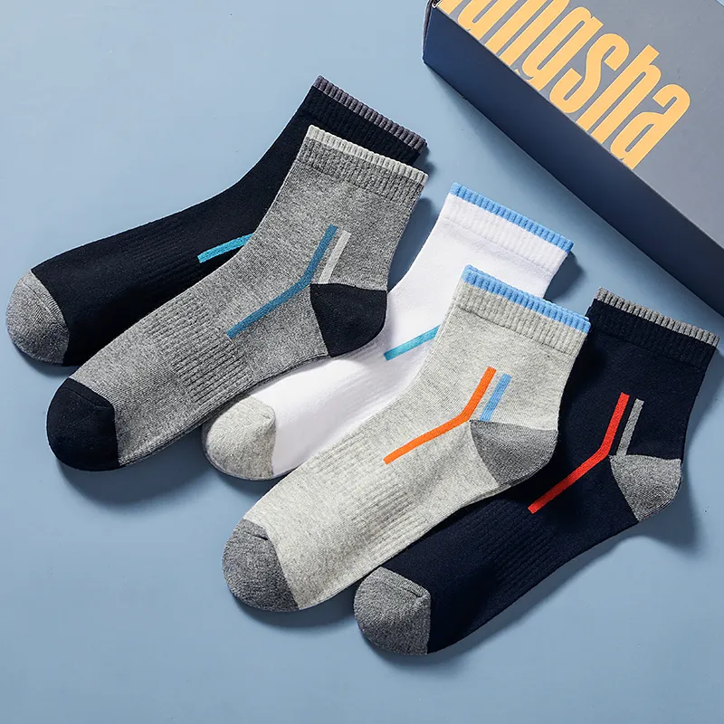 Lanza Mid Calf Socks Men's 5 Pack-2