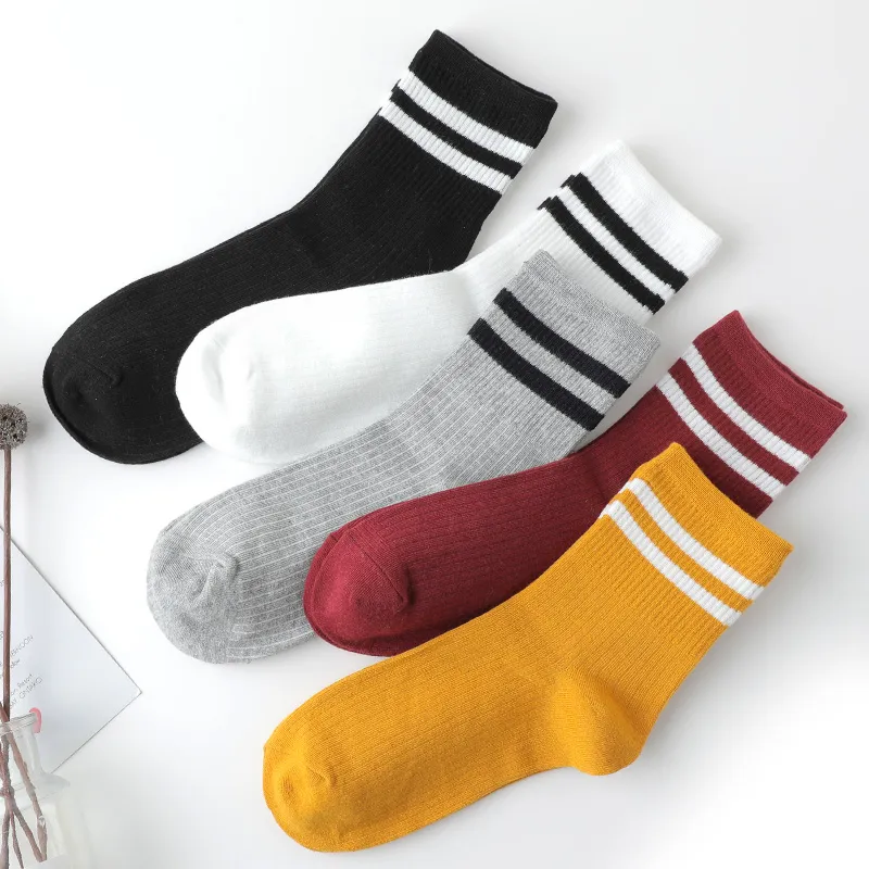 Lanza Mid Calf Socks Women's 5 Pack-3