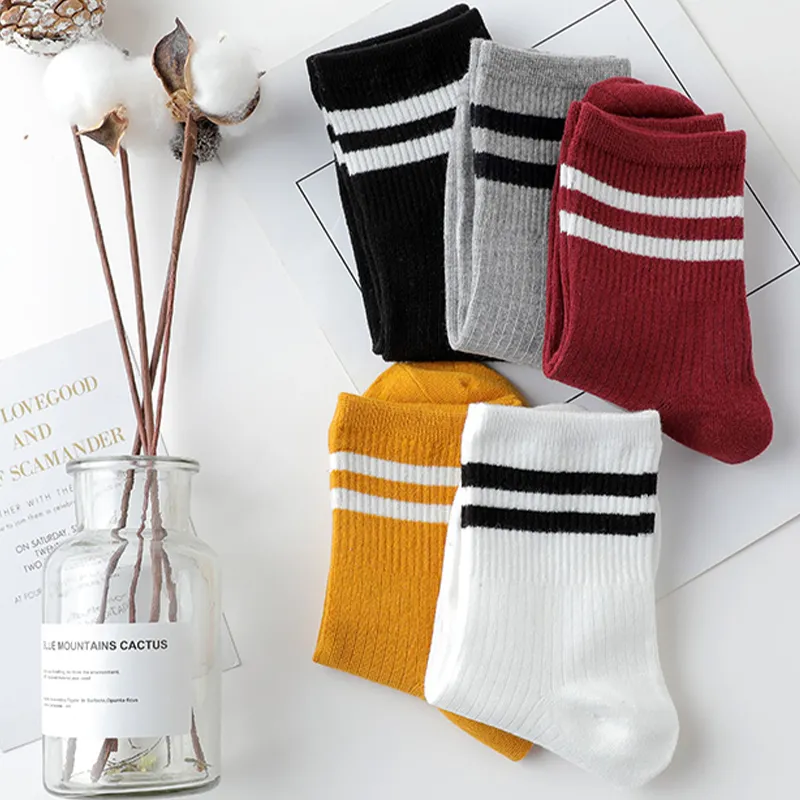 Lanza Mid Calf Socks Women's 5 Pack-4