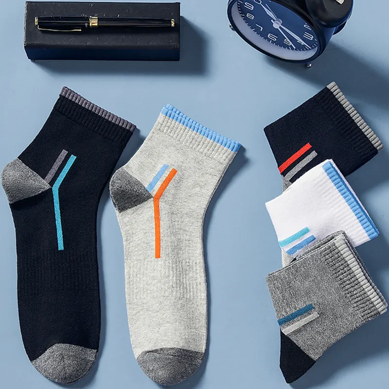 Lanza Mid Calf Socks Men's 5 Pack-1