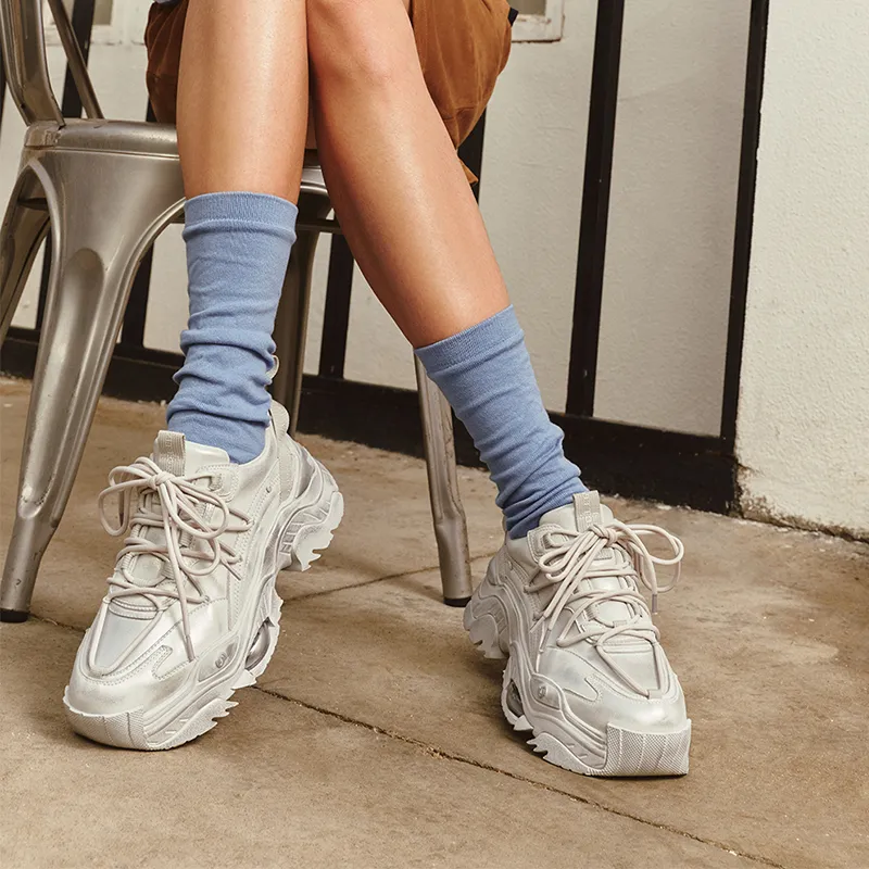 VITTORIO VENTURA Low-Top Chunky Sneakers Women's-5