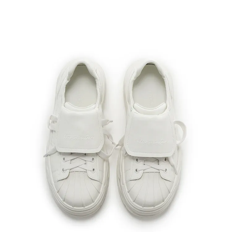 VITTORIO VENTURA Low Top Casual Shoes Women's White-3