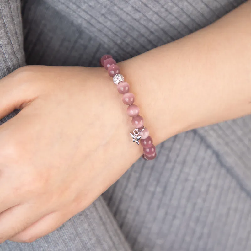 Abyb Charming Obsidian Bracelets Unisex-2