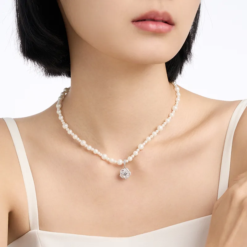 Abyb Charming Faux Pearl Necklaces Women's-1