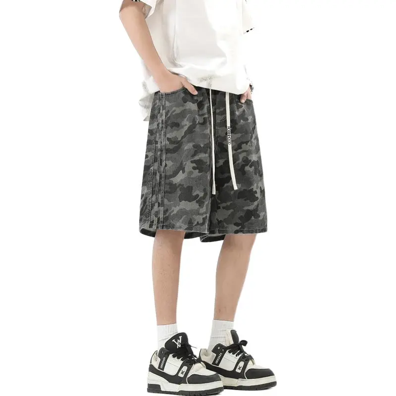 ROBINHOOD Casual Shorts Unisex Camouflage-3