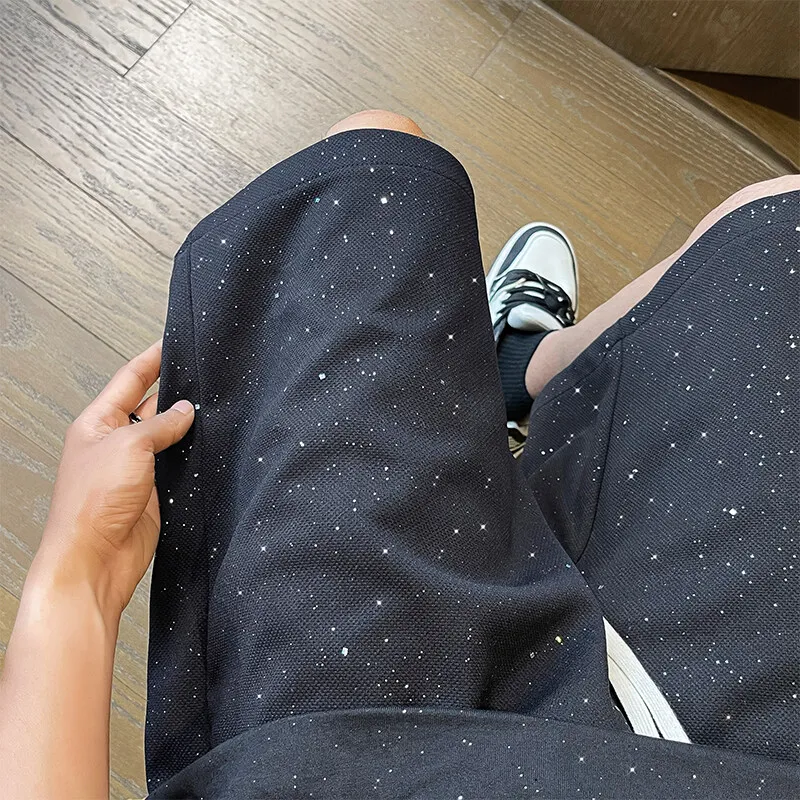ROBINHOOD Casual Shorts Unisex Black-6