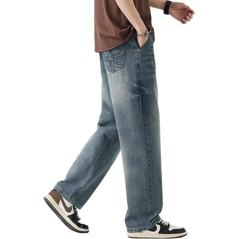 ROBINHOOD Jeans Unisex Light Vintage Blue-4