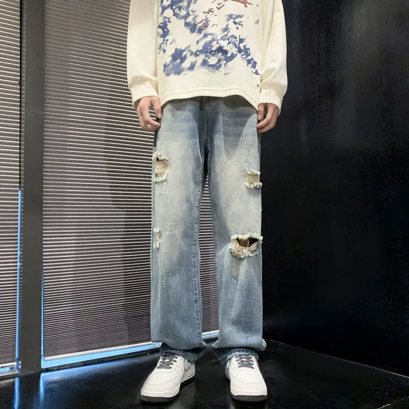 ROBINHOOD Jeans Unisex Vintage Blue-4