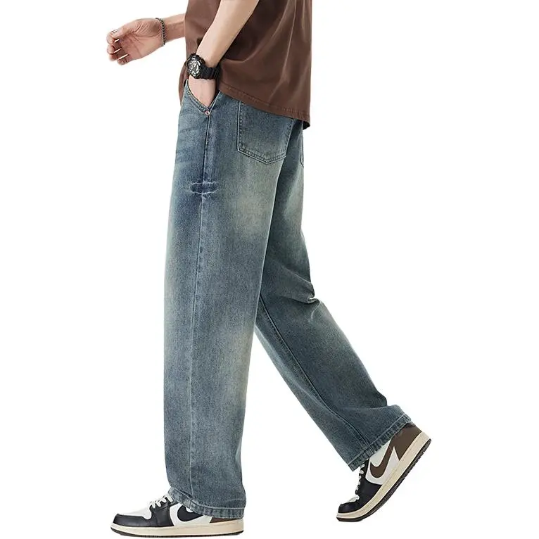 ROBINHOOD Jeans Unisex Light Vintage Blue-5