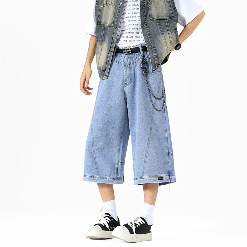 ROBINHOOD Denim Shorts Unisex-4
