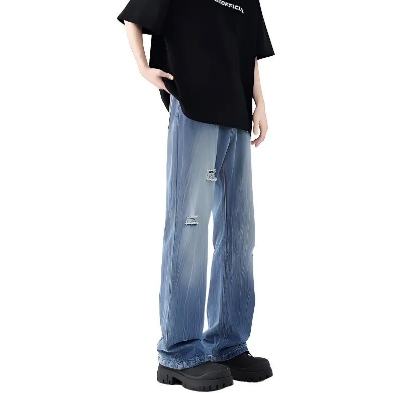 ROBINHOOD Jeans Unisex Washed Blue-2