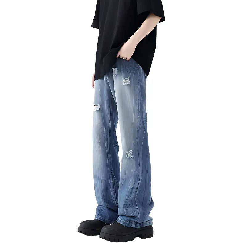 ROBINHOOD Jeans Unisex Washed Blue-3