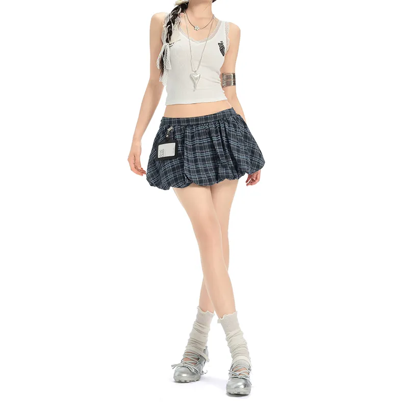Rose Casual Short Skirts Women's-5