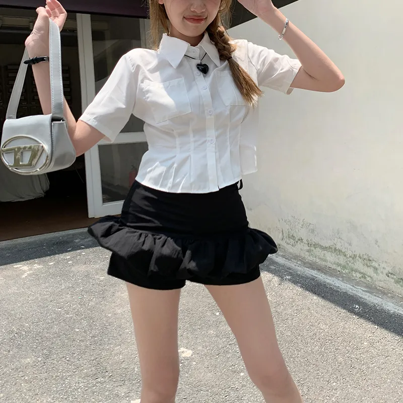Rose Casual Short Skirts Women's-2