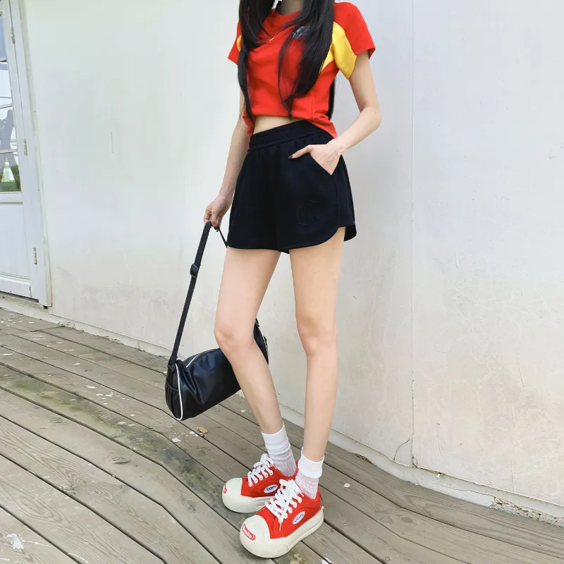 Rose Casual Shorts Women's-15