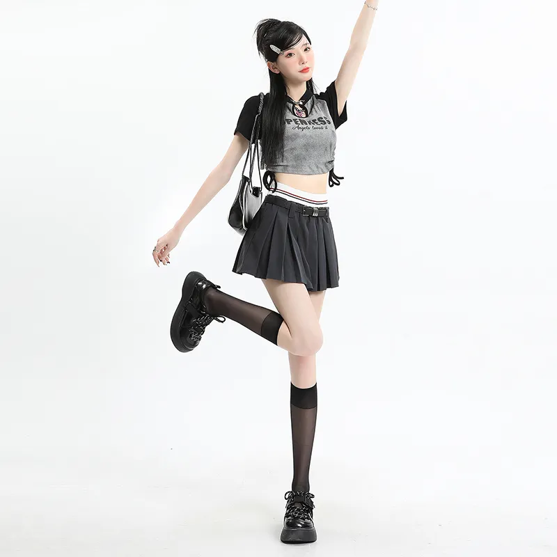 Rose Casual Short Skirts Women's-4