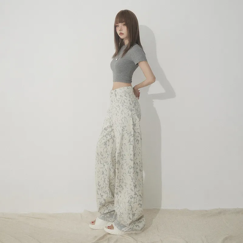 Rose Casual Pants Women's White-9