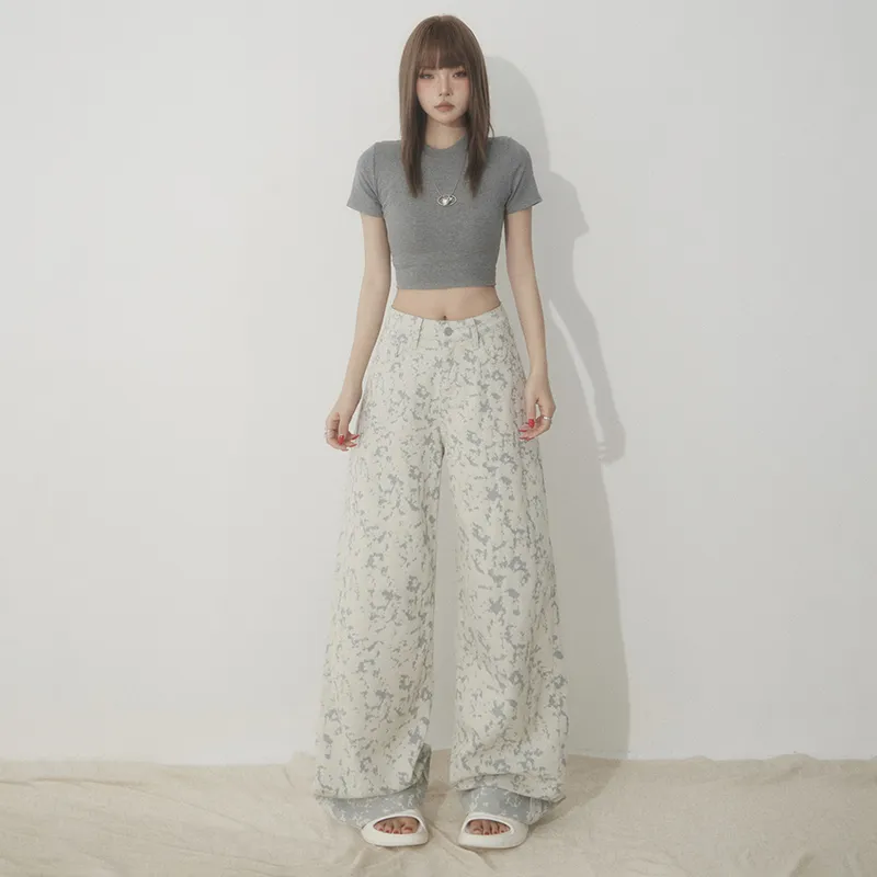Rose Casual Pants Women's White-4