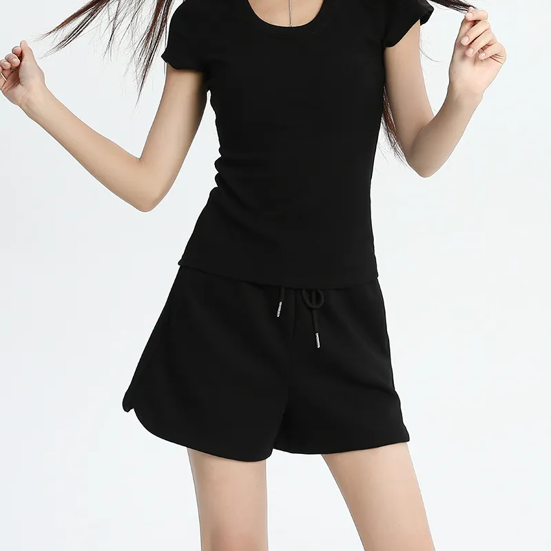 Rose Casual Shorts Women's-5