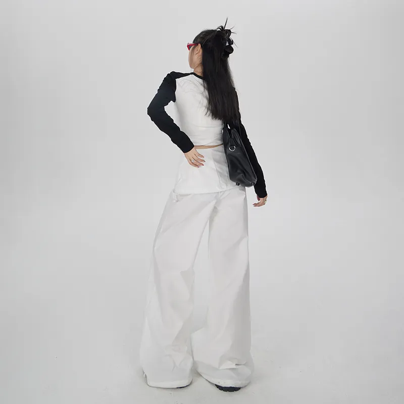 Rose Casual Pants Women's White-2