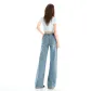 Washed Blue Pants