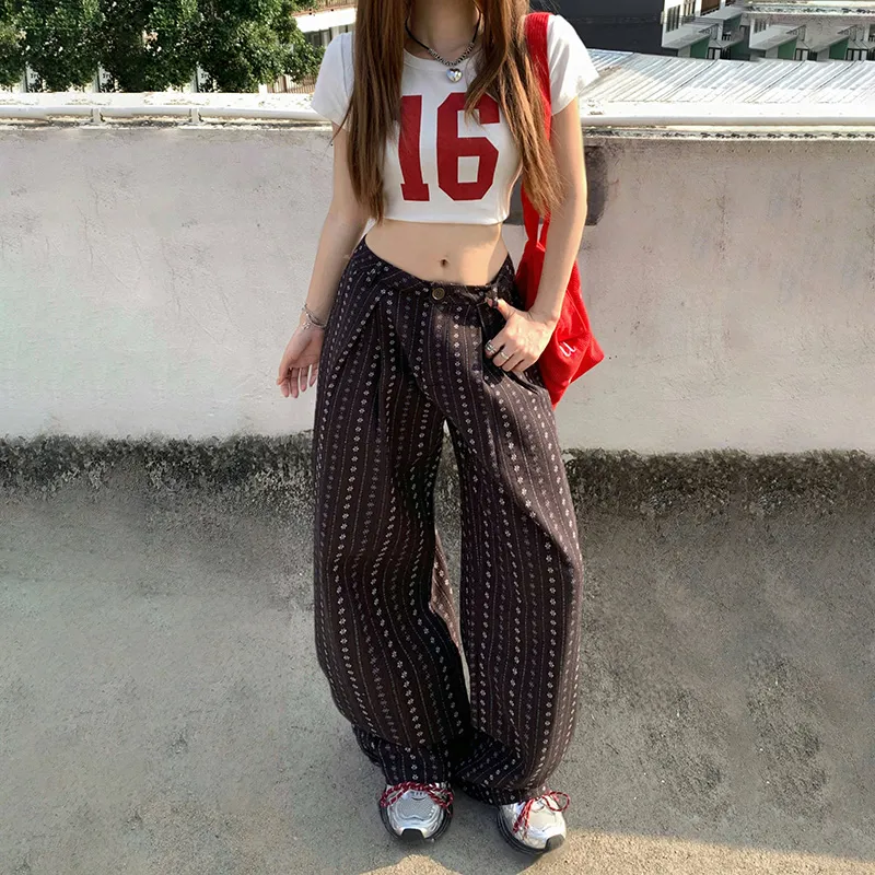 Rose Casual Pants Women's-11