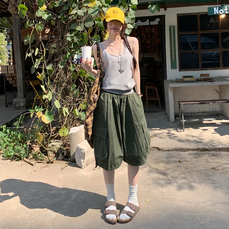 Rose Cargo Shorts Women's-11