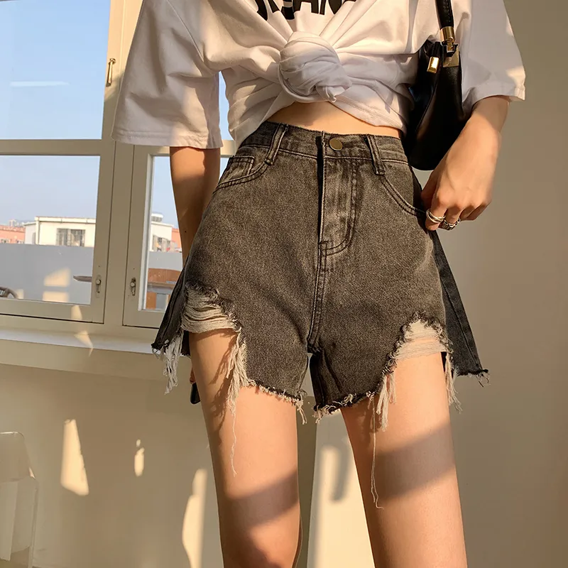 Rose Denim Shorts Women's-18