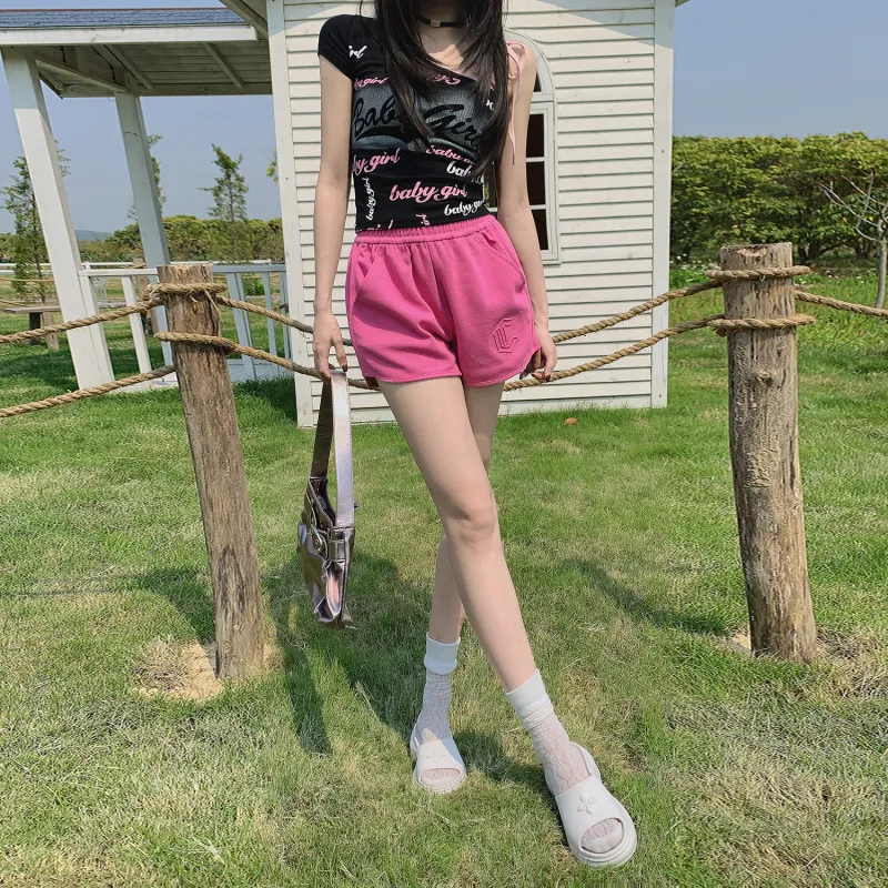 Rose Casual Shorts Women's-21