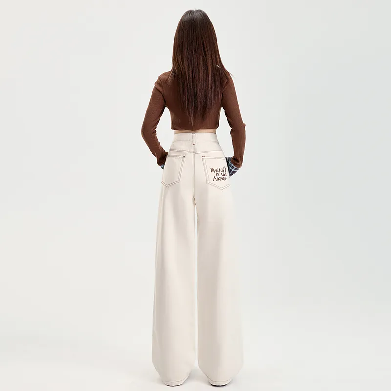 Rose Jeans Women's Cream Apricot-10