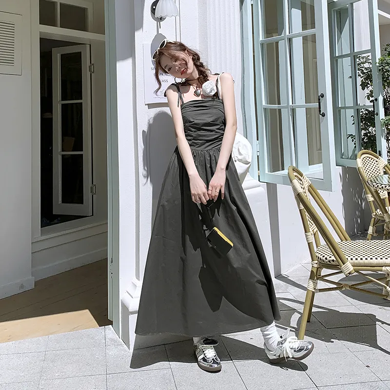 Rose Slip Dresses Women's-9