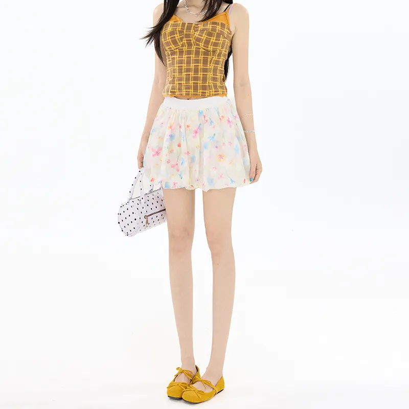 Rose Casual Short Skirts Women's-2
